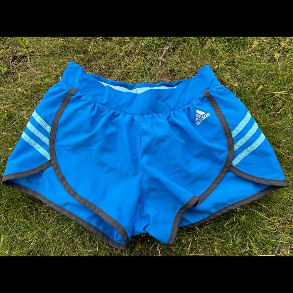 Adidas Climalite Women’s Shorts-Blue (No Pockets)